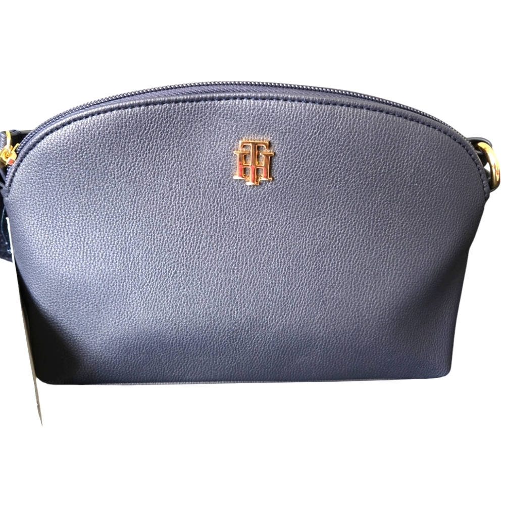 Tommy Hilfiger Dome Crossbody Navy Blue